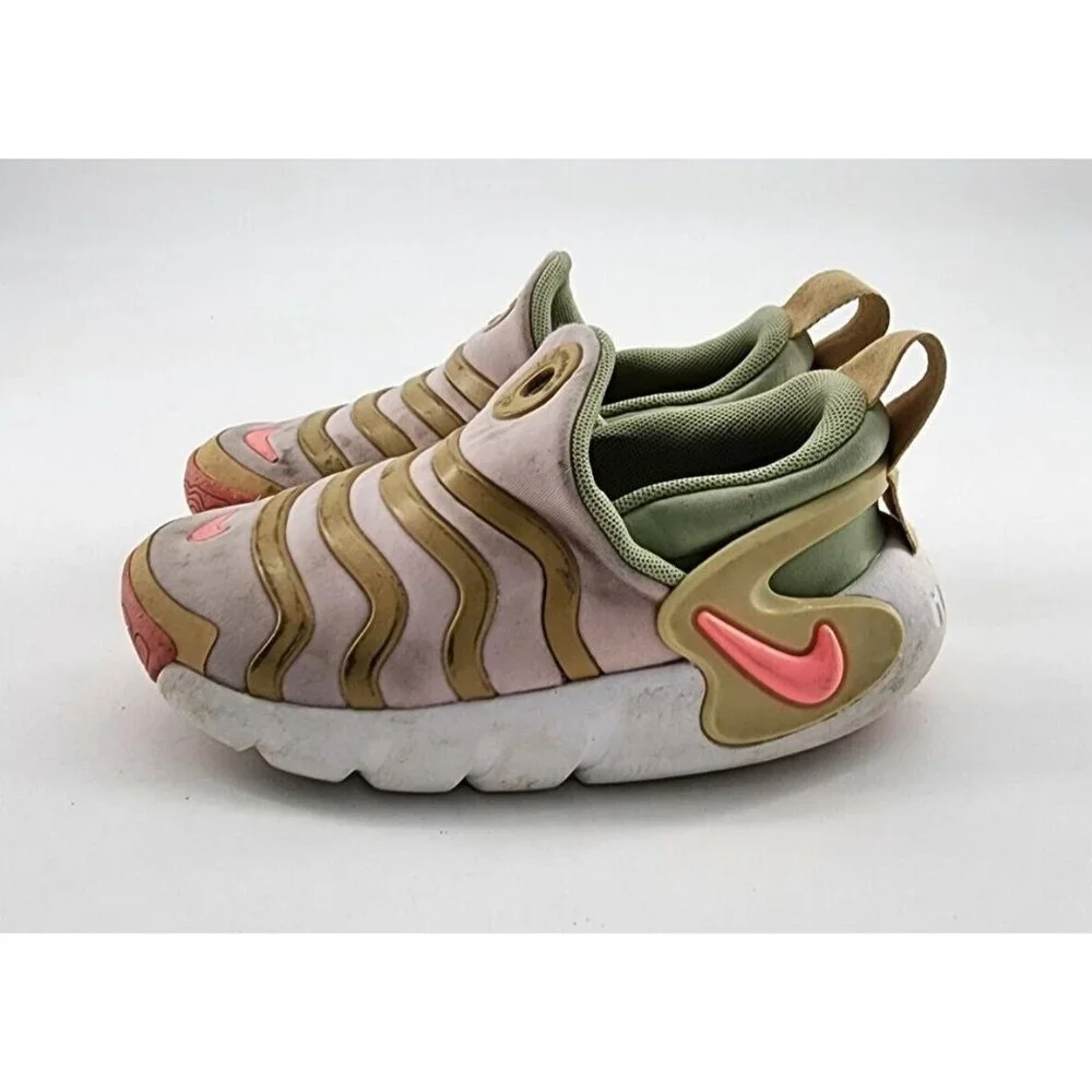 Nike Dynamo Go Low Toddler Sneaker Shoes‎ Pink Foam Sesame DH3437-600 Size 10.5C
